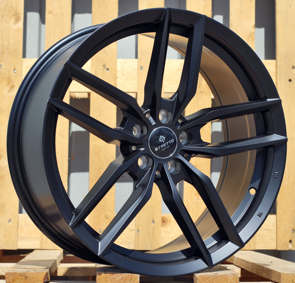 Diski R18 5x100 J8 ET35 RACINGLINE L1388 Black Matt