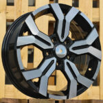 Diski R16 4×100 J6.5 ET45 RACINGLINE B1110 DACIA Black Polished