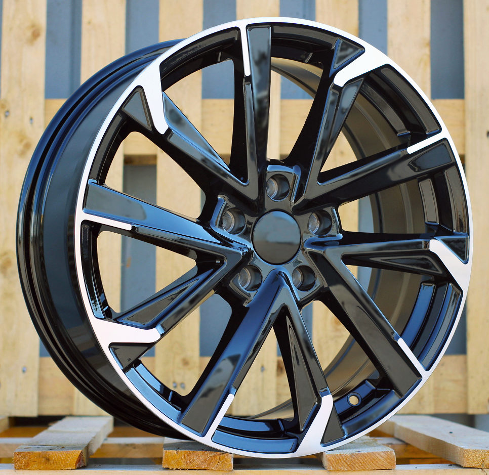 Diski R18 5x114.3 J7.5 ET40 RACINGLINE I5547 TOYOTA Black Polished