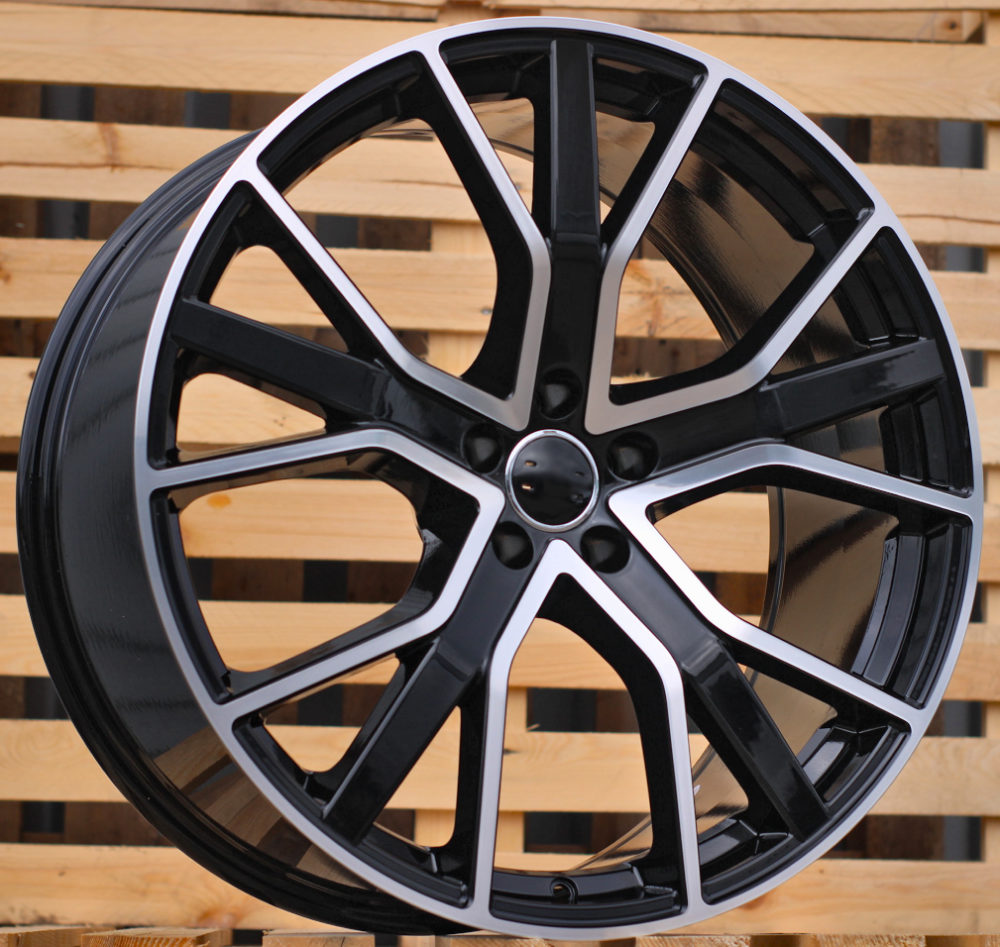 Diski R19 5x112 J8.5 ET40 RACINGLINE B5131 AUDI Black Polished