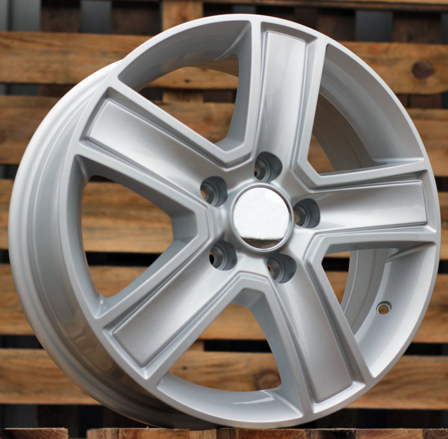 Diski R15 5x160 J6.5 ET58 RACINGLINE BK473 FORD Silver