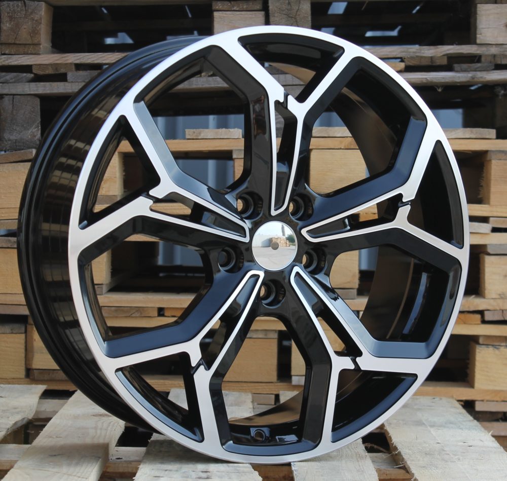 Diski R16 5x114.3 J6.5 ET50 RACINGLINE FE190 KIA Black Polished