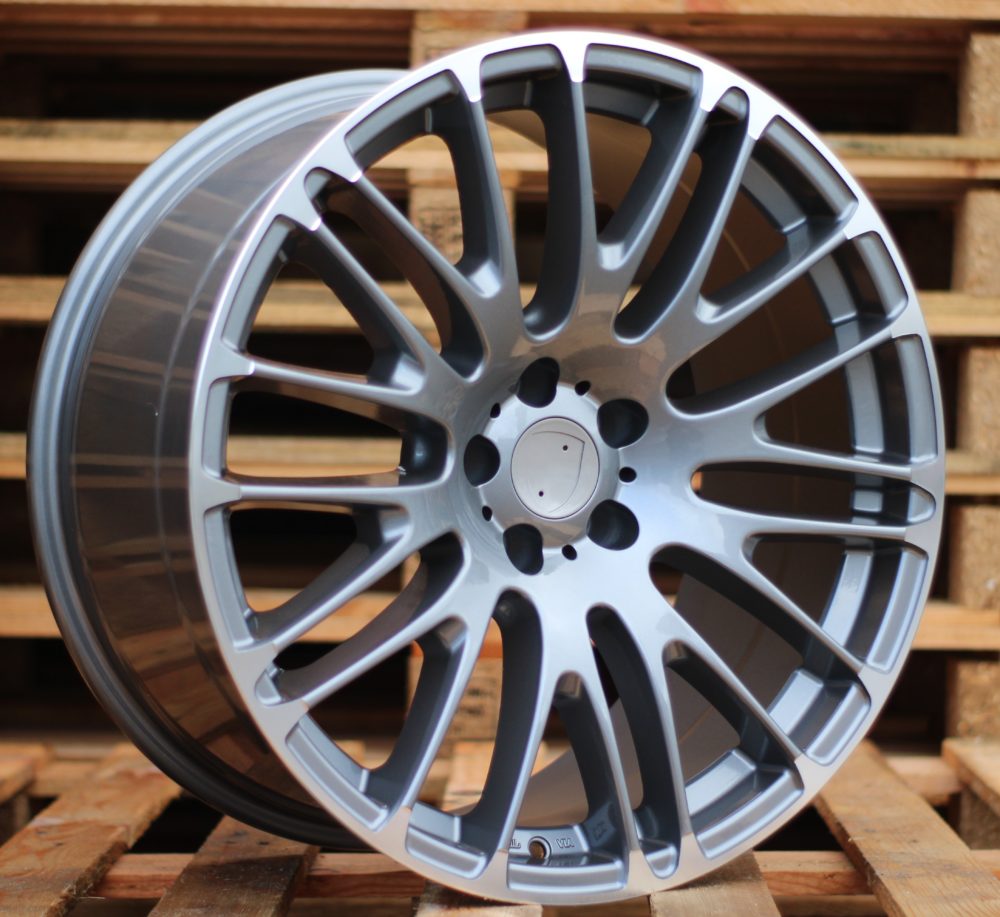 Diski R20 5x112 J8.5 ET21 RACINGLINE BY913 PORCHE Grey Polished (Rear+Front)