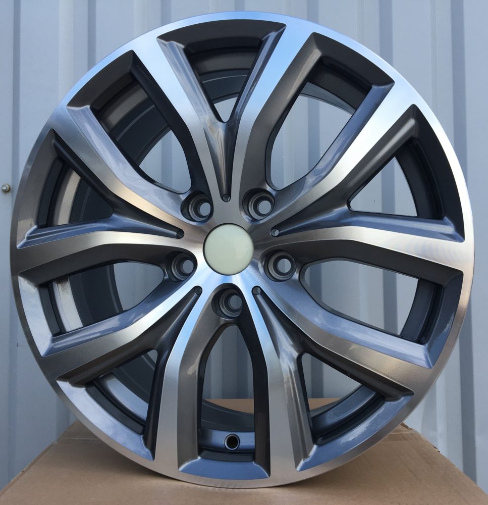 Diski R18 5x112 J8 ET47 RACINGLINE B1176 BMW Grey Polished