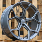 Diski R21 5×112 J9 ET30 RACINGLINE I5598 AUDI Gun Metal Half Matt