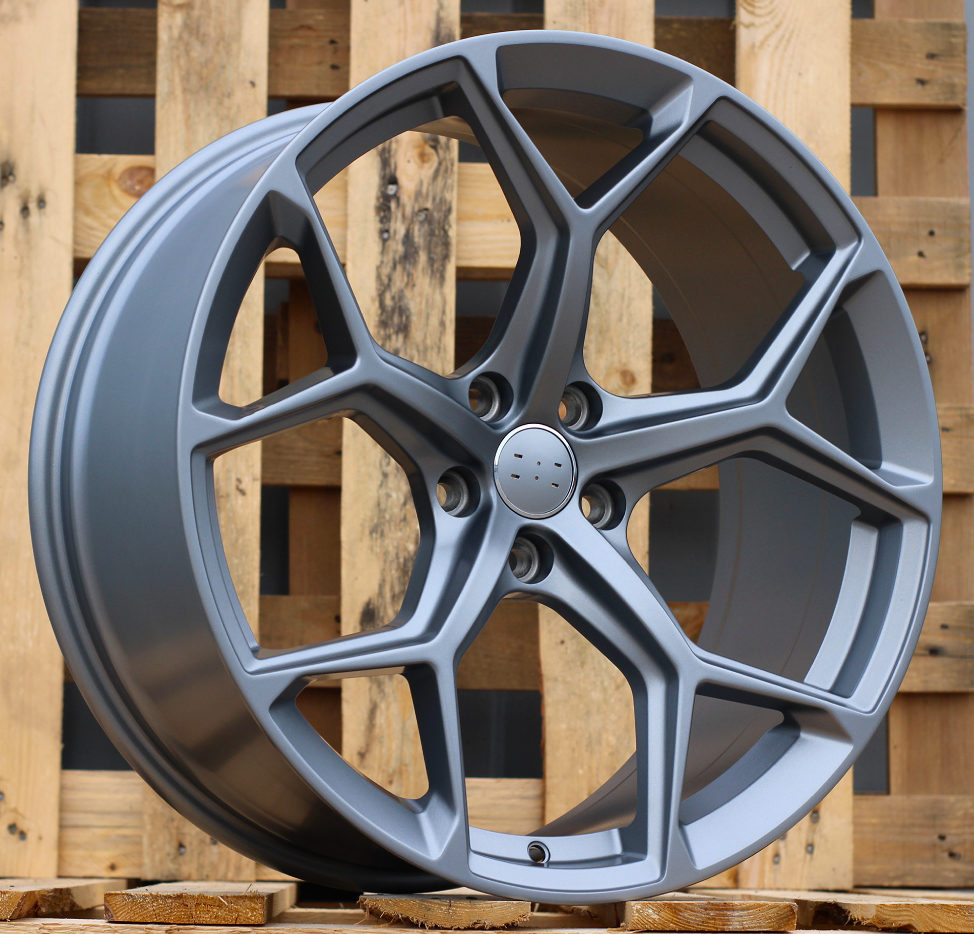 Diski R21 5x112 J9 ET30 RACINGLINE I5598 AUDI Gun Metal Half Matt