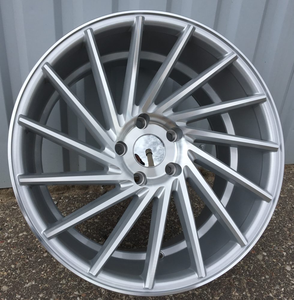 Diski R20 5x120 J9.5 ET38 RACINGLINE LU589 Silver Polished