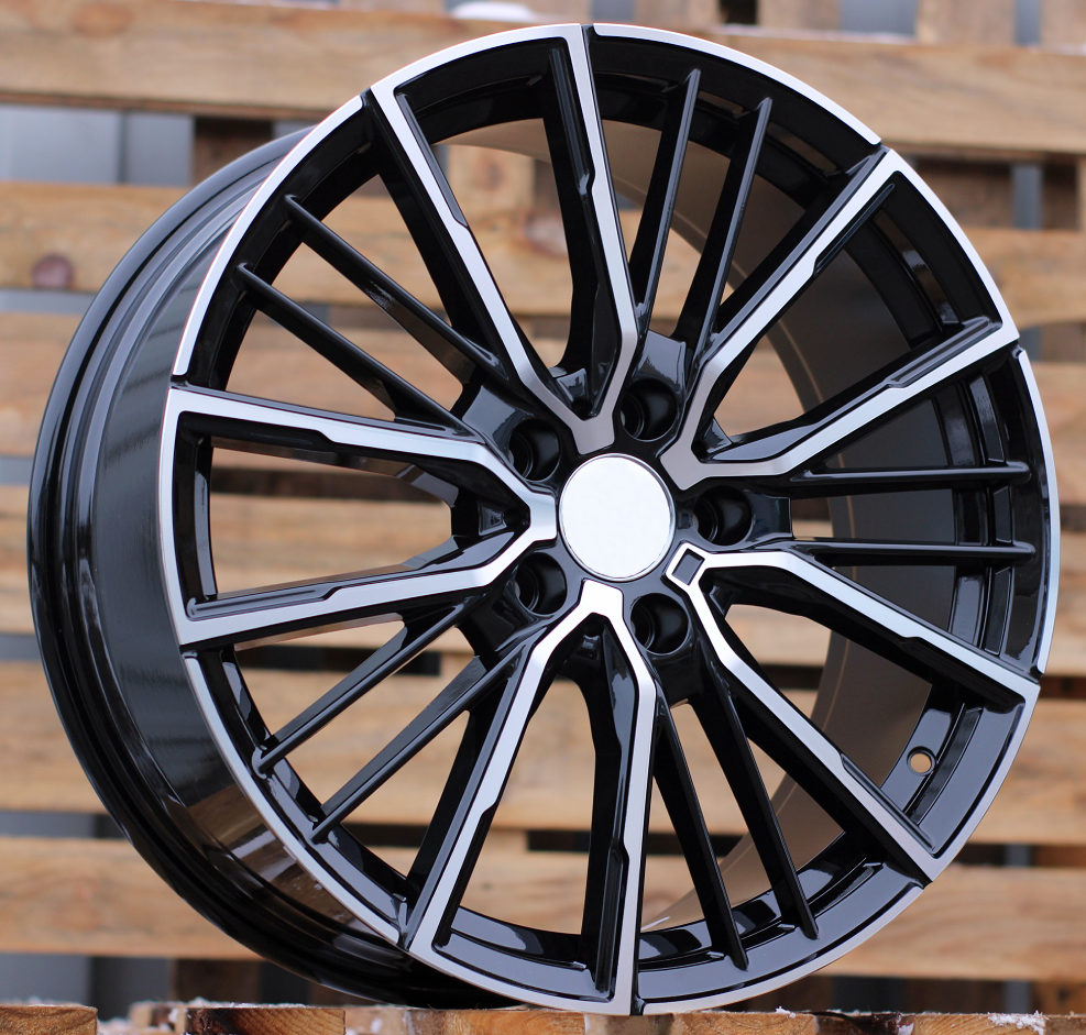 Diski R18 5x112 J8 ET50 RACINGLINE A5824 BMW Black Polished