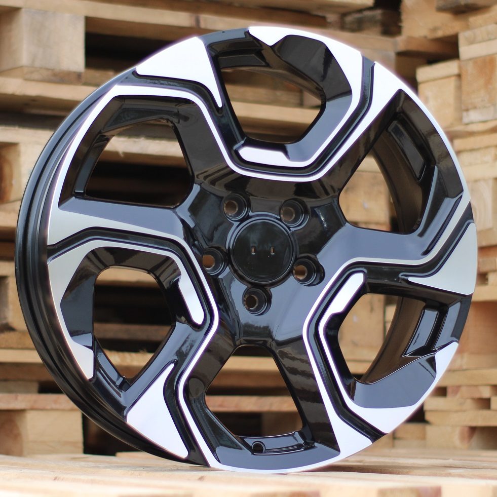 Diski R18 5x114.3 J7 ET45 RACINGLINE B5389 HONDA Black Polished