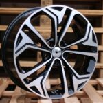 Diski R19 5×114.3 J7.5 ET50 RACINGLINE B5519 HYUNDAI Black Polished