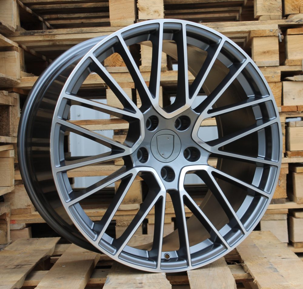 Diski R20 5x130 J10.5 ET64 RACINGLINE FE179 PORCHE Grey Polished +PC