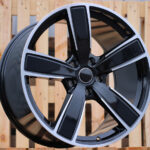 Diski R22 5×130 J11 ET58 RACINGLINE H5082 PORCHE Black Polished (Rear+Front)