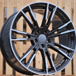 Diski R20 5×120 J10 ET38 RACINGLINE A7065 BMW Black Polished