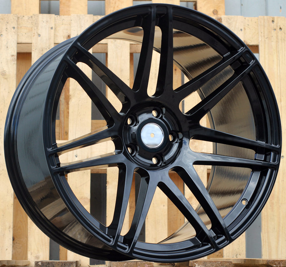 Diski R22 5x120 J12 ET35 RACINGLINE A6114 BMW Black (Rear+Front)