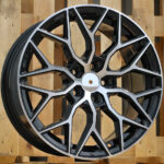 Diski R17 5×108 J7.5 ET40 RACINGLINE B5812 Black Polished