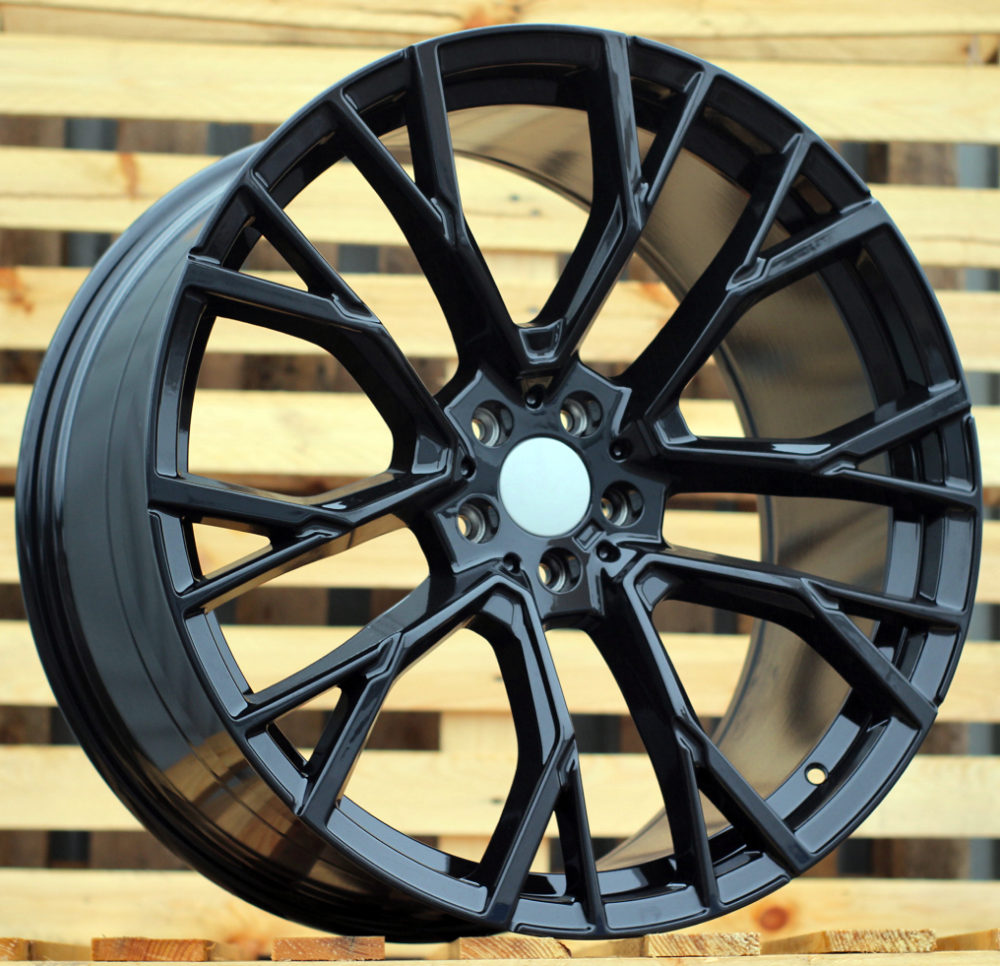 Diski R22 5x112 J10.5 ET43 RACINGLINE B5769 BMW Black (Rear+Front)