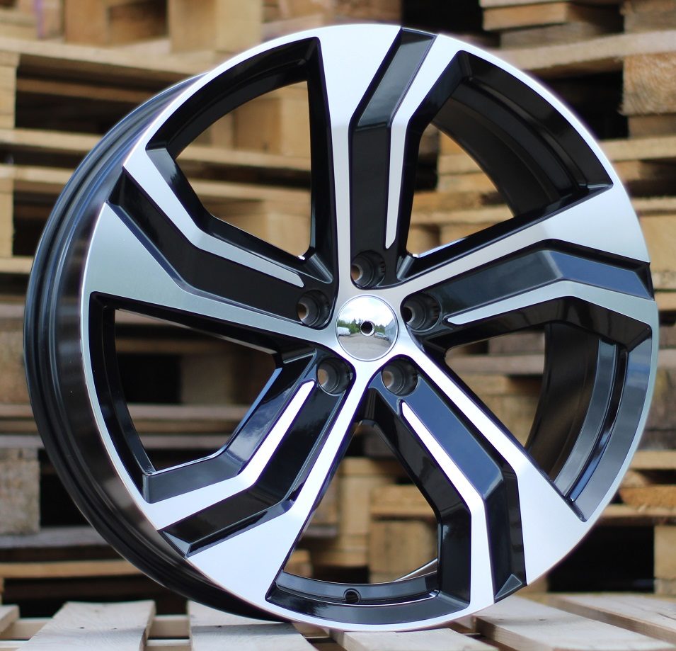 Diski R20 5x108 J8.5 ET42.5 RACINGLINE B0143 VOLVO Black Polished