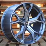 Diski R22 5×112 J9.5 ET37 RACINGLINE B5498 BMW Grey Polished Half Matt