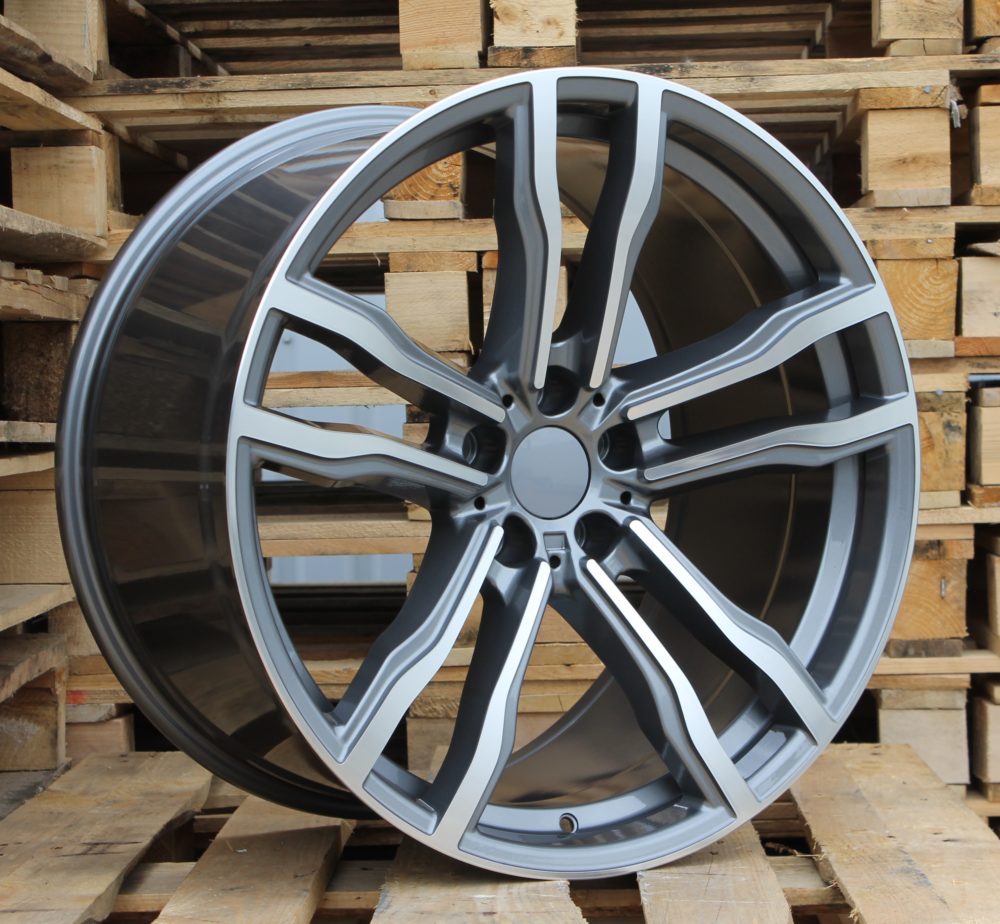 Diski R21 5x120 J10.5 ET45 RACINGLINE BY588 BMW Grey Polished