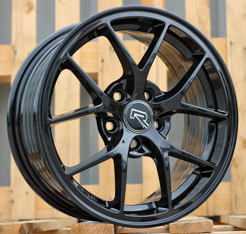 Diski R15 5x100 J6.5 ET40 RACINGLINE Y0134 Black