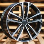 Diski R18 5×112 J7.5 ET45 RACINGLINE B1415 VW Black Polished
