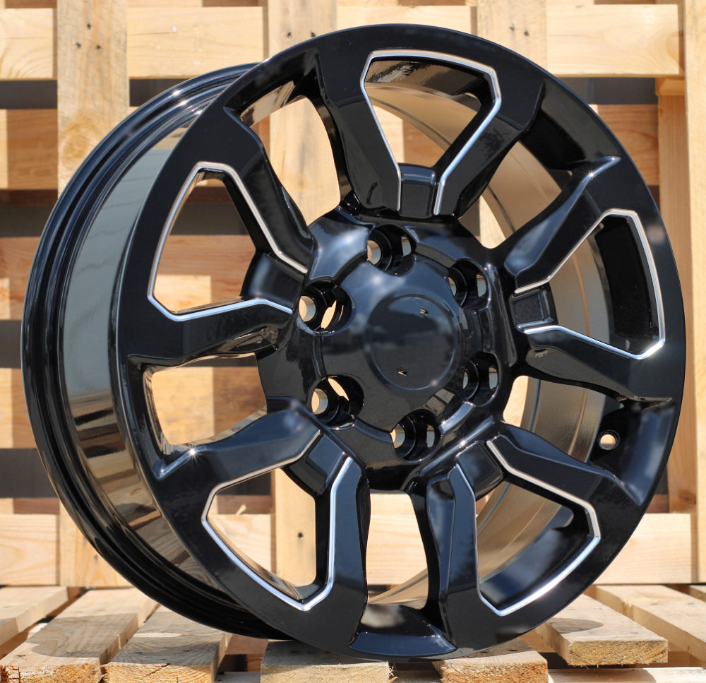 Diski R18 6x139.7 J7.5 ET25 RACINGLINE B1623 TOYOTA Black