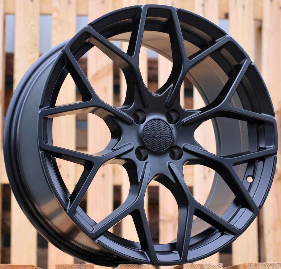 Diski R18 4x100 J8 ET30 RACINGLINE B1449 SMART Black Half Matt (Rear+Front)