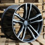 Diski R21 5×120 J10.5 ET45 RACINGLINE BY588 BMW Black Polished (Rear+Front)