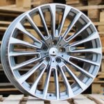 Diski R22 5×112 J9.5 ET32 RACINGLINE FE222 BMW Grey Polished +PC (Rear+Front)