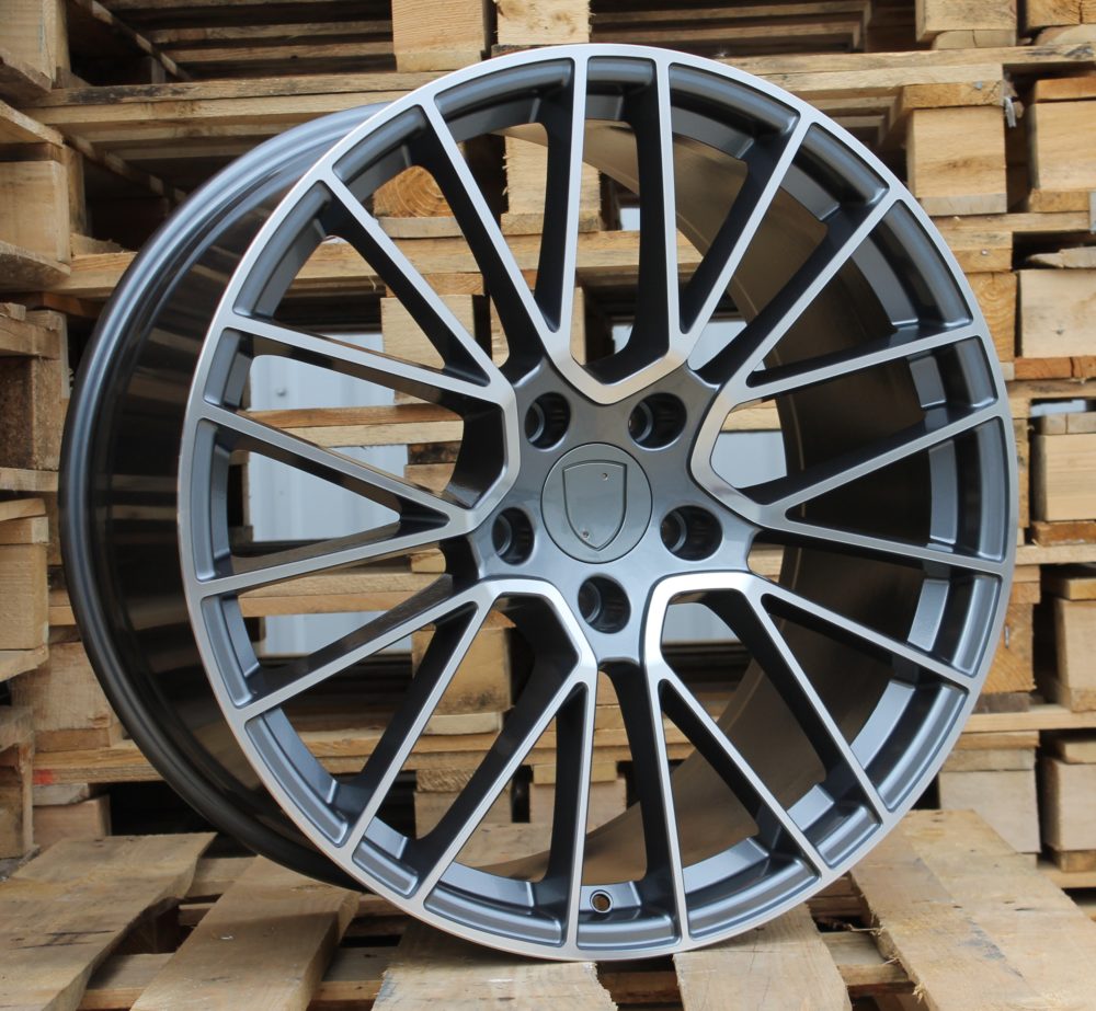 Diski R22 5x130 J10 ET48 RACINGLINE FE179 PORCHE Grey Polished