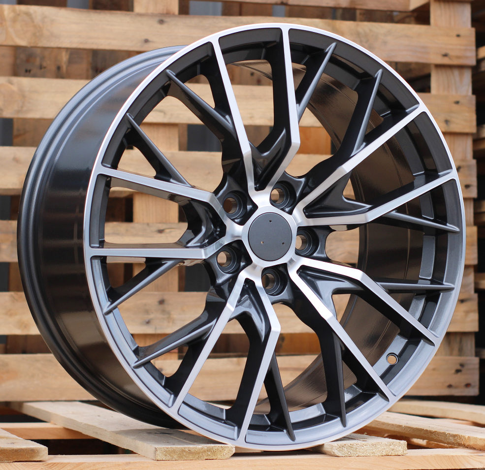 Diski R19 5x114.3 J9 ET40 RACINGLINE B5137 LEXUS Grey Polished