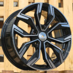 Diski R16 5×114.3 J6.5 ET41 RACINGLINE B1518 RENAULT Black Polished