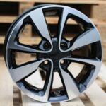 Diski R16 4×100 J6 ET50 RACINGLINE B1122 HYUNDAI Black Polished