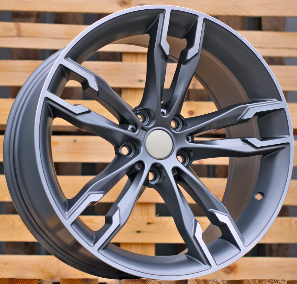 Diski R19 5x112 J9.5 ET38 RACINGLINE B1257 BMW Grey Polished Half Matt +PC