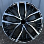 Diski R17 5×100 J6.5 ET40 RACINGLINE B1179 VW Black Polished