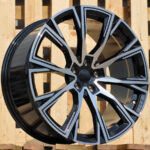 Diski R19 5×112 J8 ET26 RACINGLINE D1130 BMW Black Polished (Rear+Front)