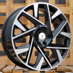 Diski R18 5×114.3 J7.5 ET49.5 RACINGLINE 3S1072 HYUNDAI Black Polished