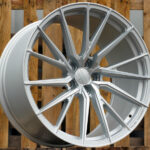 Diski R20 5×120 J8.5 ET33 HAXER HX06F Silver Polished Half Matt (Rear+Front)