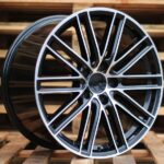 Diski R21 5×112 J9 ET26 RACINGLINE B1274 PORCHE Black Polished (Rear+Front)