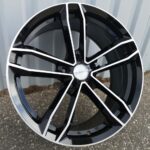 Diski R18 5×100 J8 ET40 RACINGLINE D5276 Black Polished