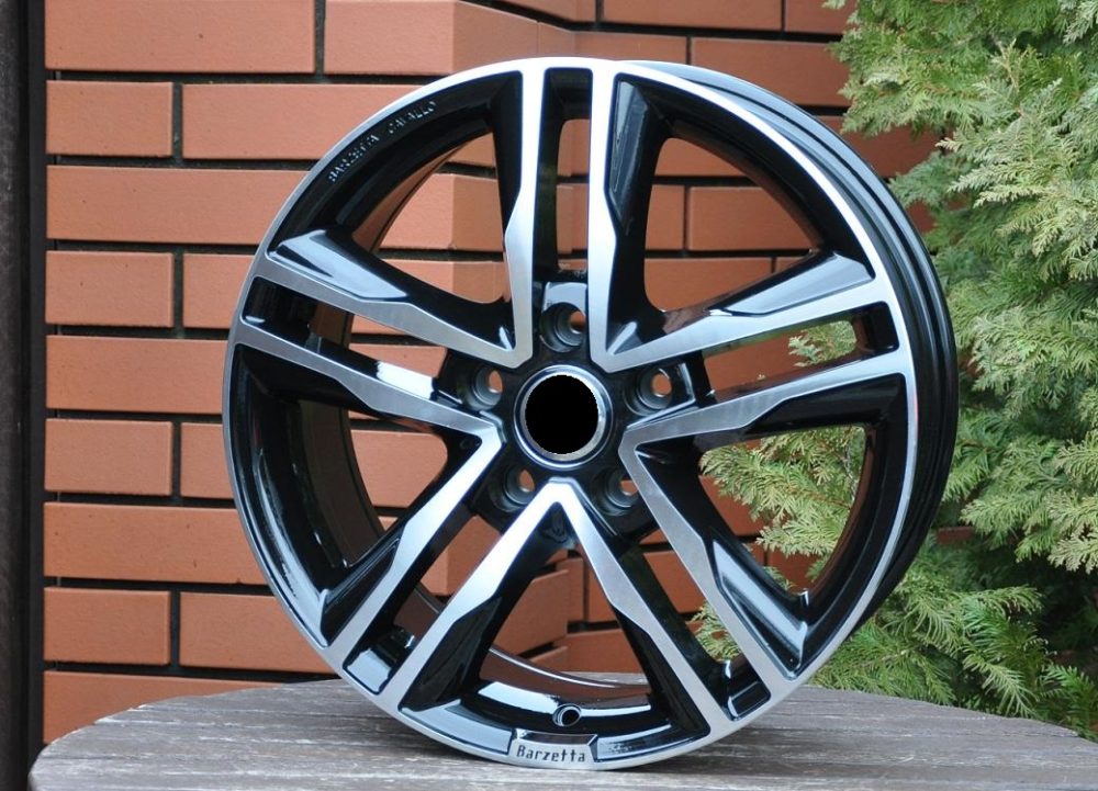 Diski R17 5x114.3 J7.5 ET42 RACINGLINE BK424 Black Polished