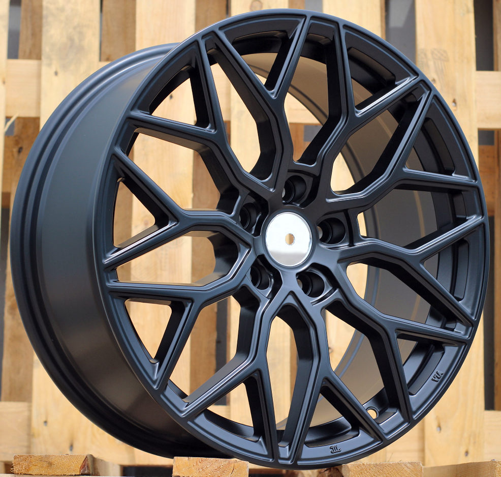 Diski R18 5x100 J8 ET38 RACINGLINE B5812 Black Half Matt