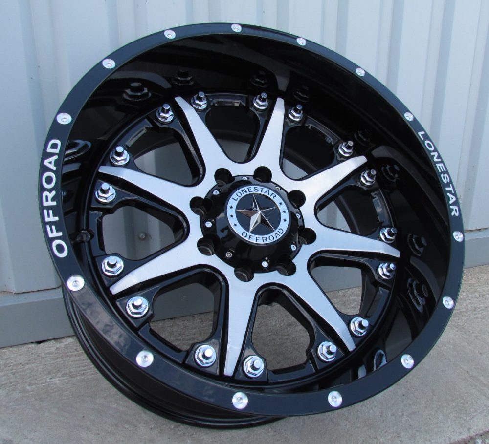 Diski R20 5x127 J10 ETM25 RACINGLINE L1526 4X4 Black Polished