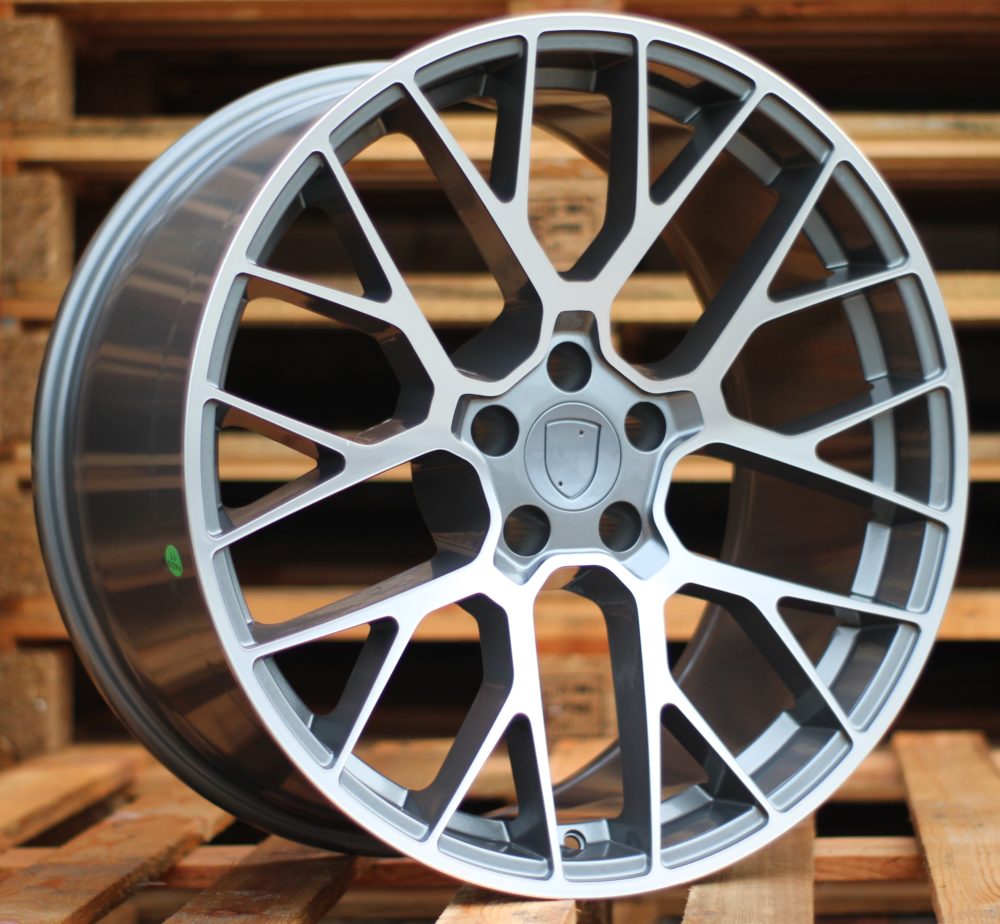 Diski R20 5x112 J9 ET26 RACINGLINE BK998 PORCHE Grey Polished (Rear+Front)