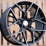 Diski R19 5×112 J8 ET27 RACINGLINE A5602 BMW Black Polished (Rear+Front)