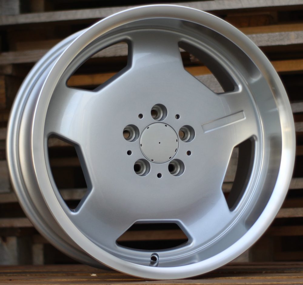 Diski R17 5x112 J8 ET30 RACINGLINE I5270 MERCEDES Silver +Polished Lip