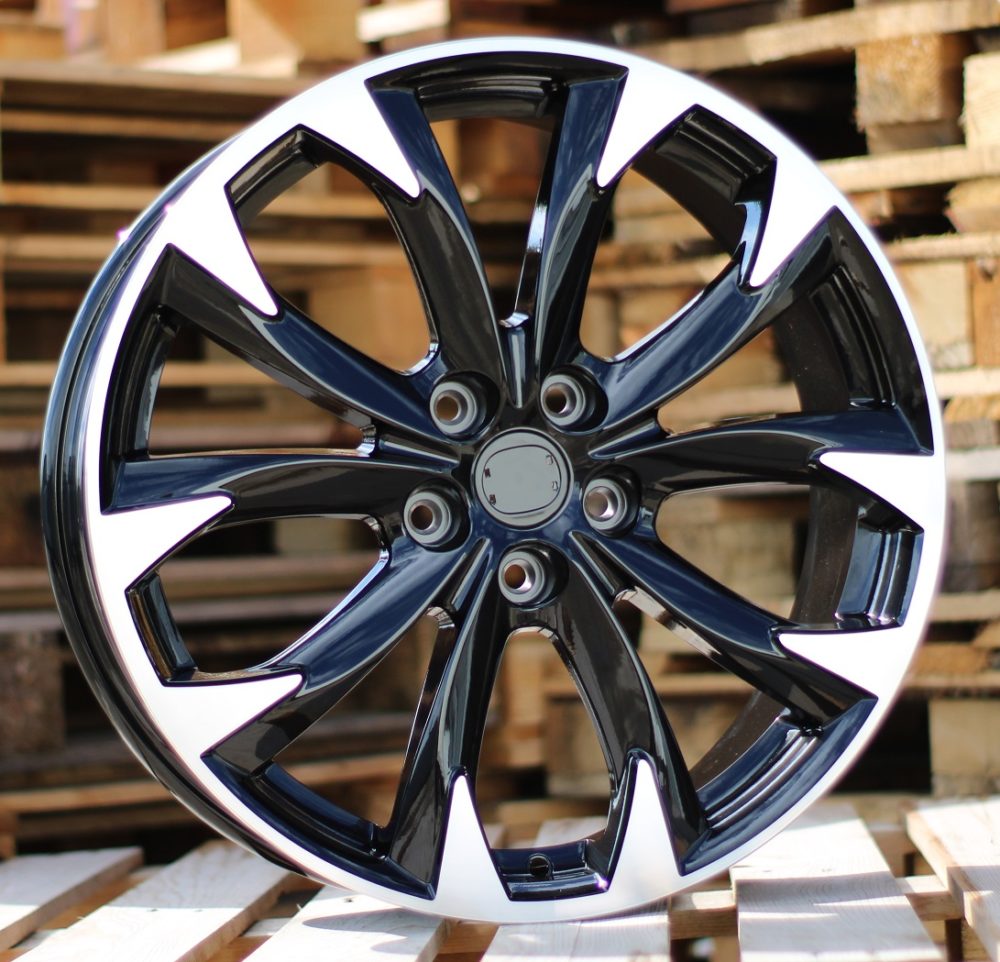 Diski R17 5x114.3 J7 ET50 RACINGLINE BY177 MAZDA Black Polished