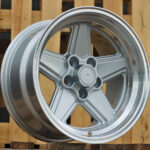 Diski R16 5×112 J8 ET11 RACINGLINE B1794 MERCEDES Silver +Polished Lip (Rear+Front)