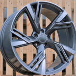 Diski R18 5×112 J8 ET30 RACINGLINE B1571 AUDI Grey Polished