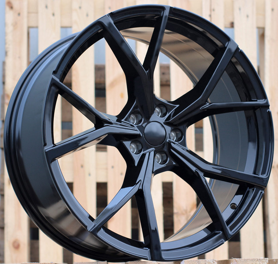 Diski R21 5x112 J9 ET31 RACINGLINE B5801 VW Black